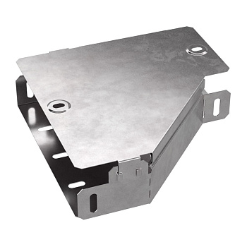 Промрукав Переходник левый с крышкой Стандарт 200х100х50 PR16.0489