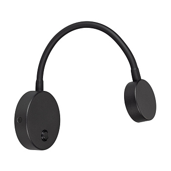 Arlight Светильник SP-SON-R90-3W Warm3000 (BK, 100 deg, 230V) (IP20 Металл, 3 года) 029628