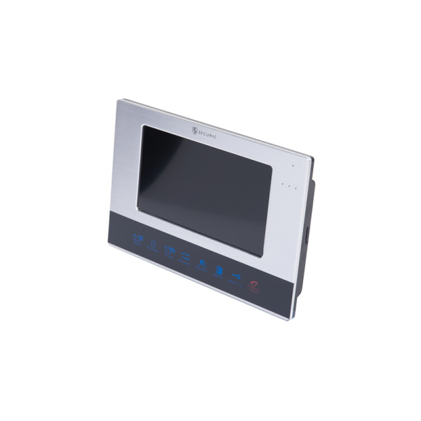 Цветной монитор видеодомофона 7" формата AHD, с сенсорным упралением, с детектором движения, функцией фото- и видеозаписи (модель AC-337) Rexant 45-0337