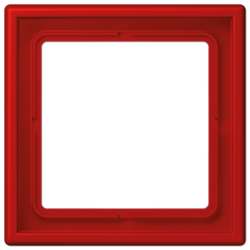 JUNG LS 990 Рамка 1-ая Rouge vermillon 31(32090) LC98132090
