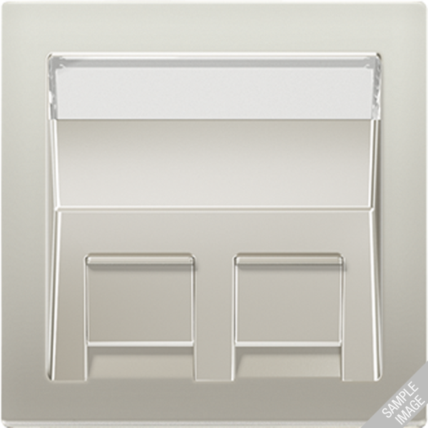 JUNG Накладка для модульного разъема, антрацит AL569-30BFPLANL