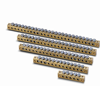 ABB Unibox Клеммная колодка с 10 отв 4.5мм и 3 отв. 5.6мм 12532