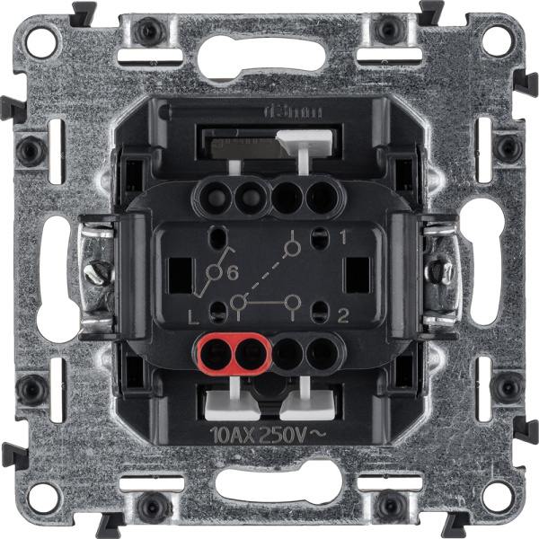 Купить Legrand Valena LIFE DIY Сл.кость Переключатель 1-клавишный 10А 250В 752506