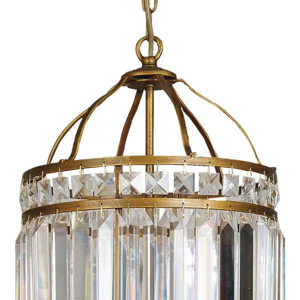 Купить Favourite Ancient Бронза/Прозрачная Люстра 3*E14*40W 1085-3P