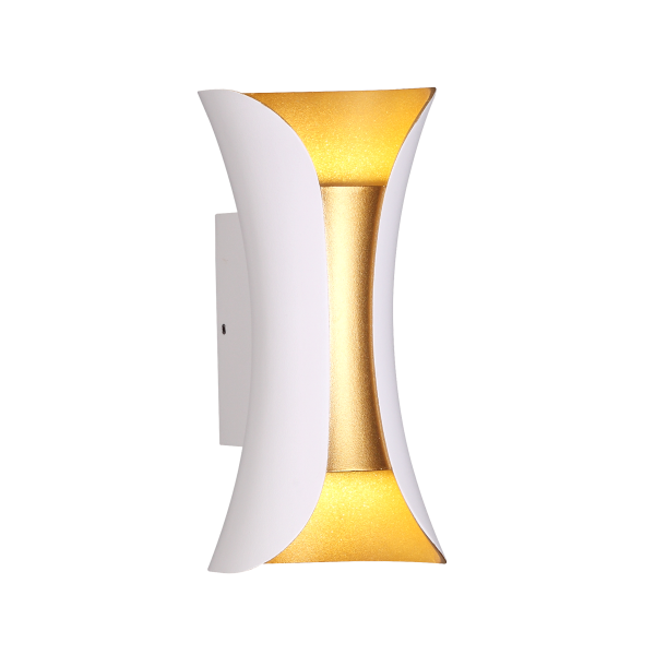 Купить Odeon Light 3886/6WG ODL20 177  белый/золотистый/металл Настенный светильник LED 4000K 6W 220V IP54 KRISTA