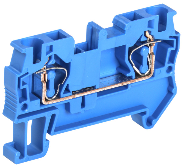 IEK Клемма пружинная КПИ 2в-4 41А синий