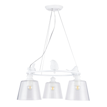 Arte Lamp PASSERO Люстра 28*60*60 A4289LM-3WH