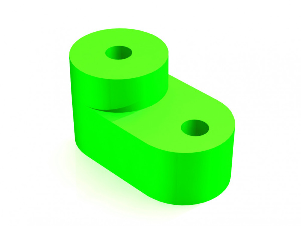 Dekraft Изолятор угловой для установки нулевой шины ИУ101-10