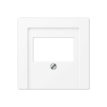 JUNG A Flow/A 550 Белый матовый Накладка на USB зарядные устройства и TAE-розетки; с видимым винтом A569BFPLTWWM