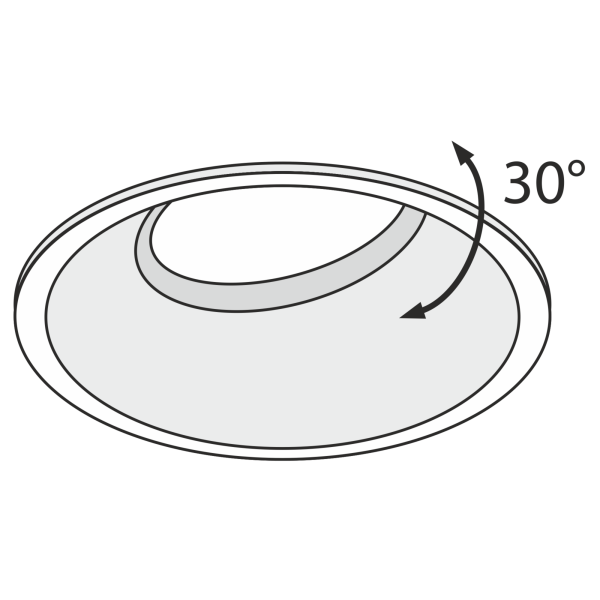 Купить Maytoni Technical Dot Белый Встраиваемый светильник GU10 50W DL028-2-01W