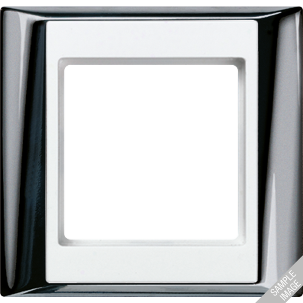 JUNG А Plus Хром/Белая Рамка 3-ая AP583GCRWW