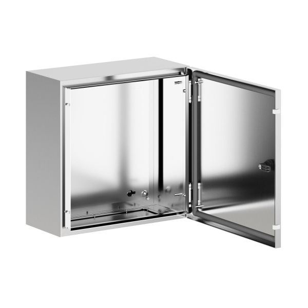 Купить DKC Корпус навесной STH с М/П из нержавеющей cтали AISI304 ВхШхГ 400x400x200 мм, с фланцем