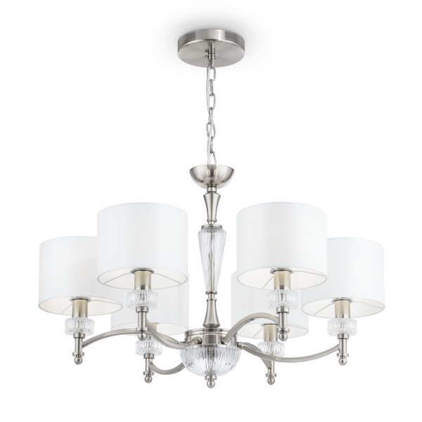 Купить Maytoni Neoclassic Alicante Никель Люстра E14 40W MOD014CL-06N