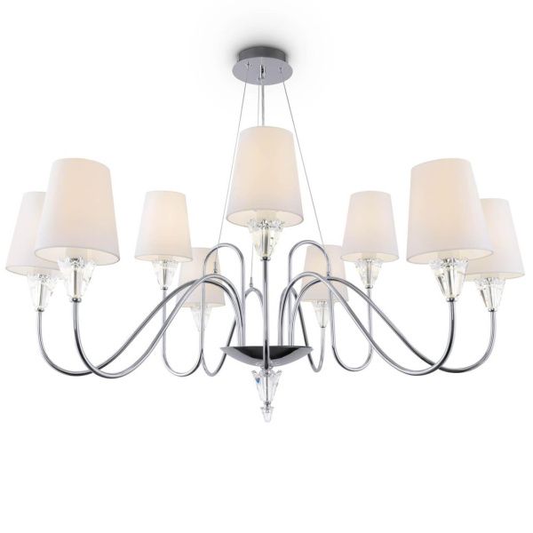 Maytoni Modern Florero Хром Люстра MOD078PL-09CH