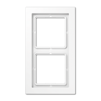 JUNG LSD Белая (термопласт) Рамка 2-ая LSD982BFWW