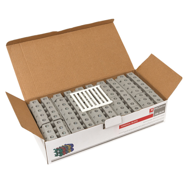 Купить EKF PROxima Колодка клеммная JXB-35/35 серая plc-jxb-35/35gy