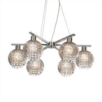 Citilux CL317161 Бейт Хром+Дымч. Светильник Люстра