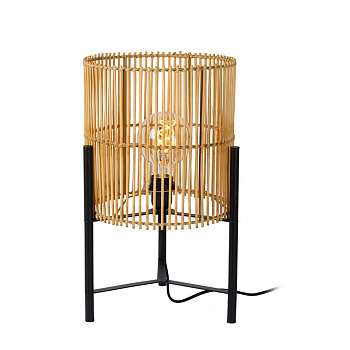 Lucide JANTINE Лампа настольная Ø 30 cm 1xE27 Light wood 03540/01/72