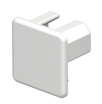 OBO Bettermann Заглушка торцевая кабель-канала WDKH 20x20 мм, ABS-пластик, белый 6175550