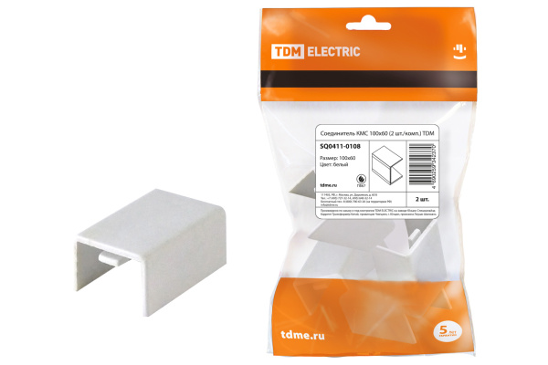 TDM Соединитель КМС 100х60 (2 шт./комп.) SQ0411-0108
