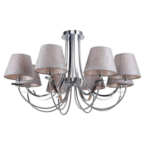 Lussole LGO Металл Хром /  Ткань Люстра E14 GRLSP-8090