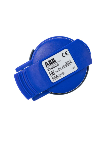 ABB Easy&Safe Розетка кабельная 216EC6,16А,2P+E,IP44,6ч 2CMA102003R1000 Купить ABB Easy&Safe Розетка кабельная 216EC6,16А,2P+E,IP44,6ч 2CMA102003R1000