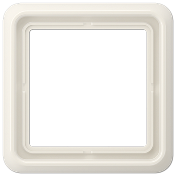 JUNG CD 500 Бежевая Рамка 1-ая CD581W