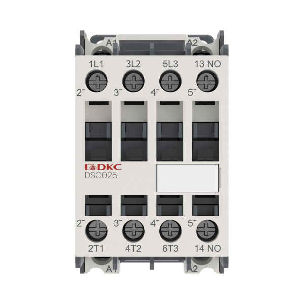Купить DKC Магнитный контактор YON DSC025 25A 12,5кВт AC3 3P кат.110В DC 1НО