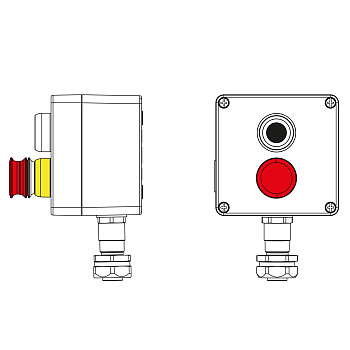 DKC CPE-A-12-(1xP1B(11)-1xP6E(11))-1xKAEPM2MHK-20(C)1Ex d e IIC Т5 Gb / Ex tb IIIC T95°C Db IP66