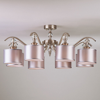 Eurosvet Потолочная люстра 60070/8 сатин-никель 00000082912