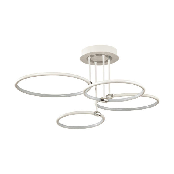 Lumion 5282/96CL LEDIO LN23 белый, хром Люстра потолочная LED 96W 3000-6000K с пультом ДУ 4546Лм 220V URSULA