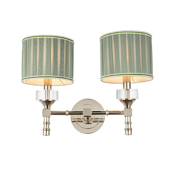 ST Luce SL1121.101.02 Бра Никель/Оливковый E14 2*40W