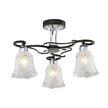 Citilux CL151131 Оливия Венге+Хром Светильник Люстра