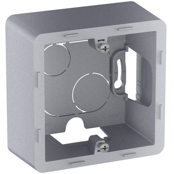 Купить Legrand INSPIRIA Алюминий Коробка накладного монтажа - 1 пост 673982