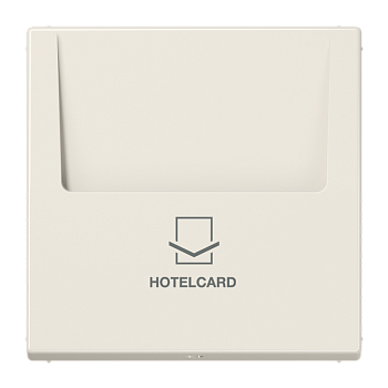 JUNG Накладка-картодержатель для балансирных механизмов 531U, 532U, 533U, 534U термопласт слоновая кость LS990 LS590CARD