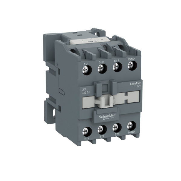 SE EasyPact TVS TeSys E Контактор 3P 1НО 32А 400В AC3 220В 50Гц LC1E3210M5 SE EasyPact TVS TeSys E Контактор 3P 1НО 32А 400В AC3 220В 50Гц LC1E3210M5