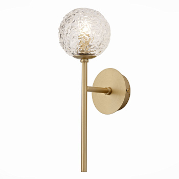 ST Luce SL1152.201.01 Светильник настенный Золото/Прозрачный G9 1*3W