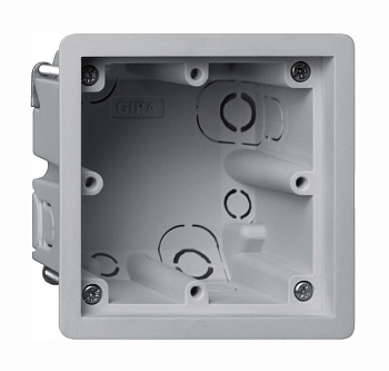 Gira E22 Корпус уcтановочный 1-местный 289600