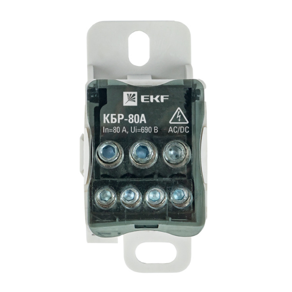 Купить EKF PROxima Блок распределительный КБР на DIN-рейку и монтажную панель 80A