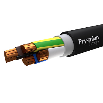 Кабель силовой с ПВХ изоляцией ВВГнг(А) -LS 4x50 мс(N) ч РЭК-Prysmian 1504120106