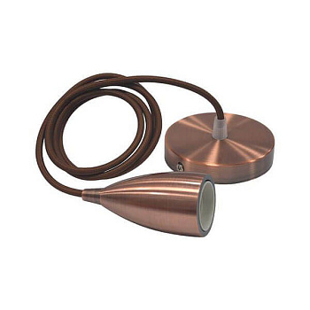 Horoz Electric 021-002-0001 Старая бронза E27 1M Декоративный патрон на подвесе EDISON HRZ01000754