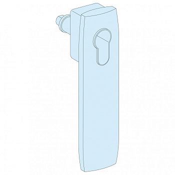 SE Prisma G Ручка EURO под цилиндрический замок, IP55 08934