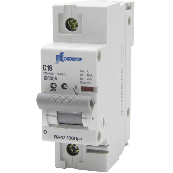 Контактор (Legrand) ВА47-100Про, 1P, 32A, Icu-10kA, х-ка С