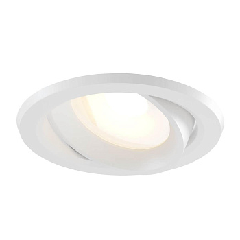 Maytoni Technical Phill Белый Встраиваемый светильник LED 9W 720Лм DL014-6-L9W