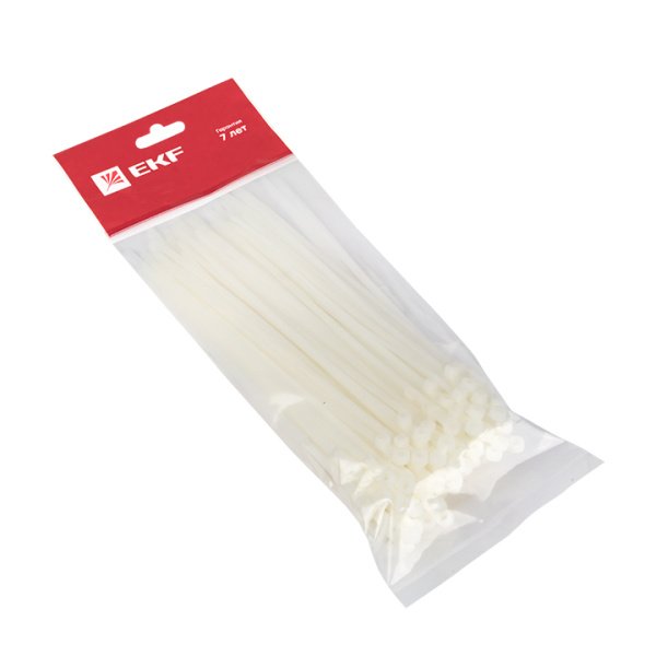 Купить EKF PROxima Хомут нейлоновый с отверстием для крепления (3,6х200) (100шт.)