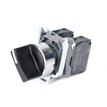 Systeme Electric Переключатель SB4 в сборе модульный 22мм 2 позиции с фиксацией 1НО+1НЗ