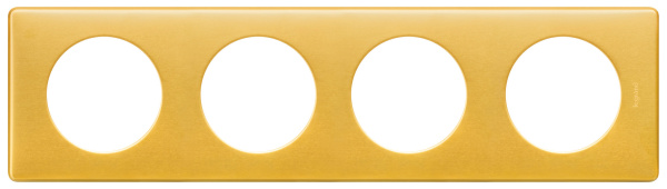Legrand Celiane Латунь Рамка 4-я (2+2+2+2 мод) 068794