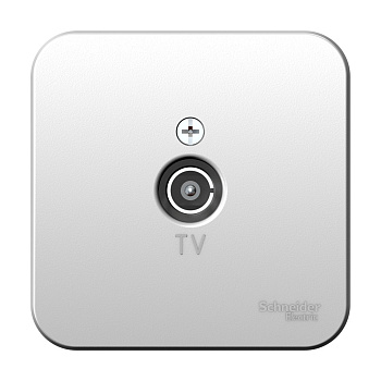 Systeme Electric Blanca наруж Алюминий Розетка TV, изолир. пластина