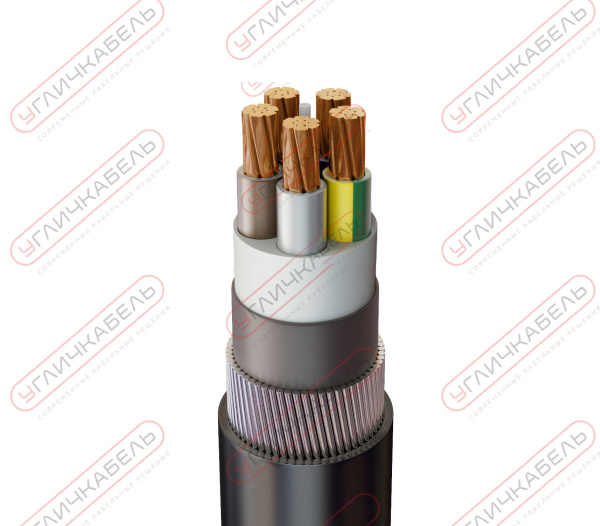 Кабель силовой ПвКШв 5х25 мк(N,PE)-1 Угличкабель PL135150252400000000