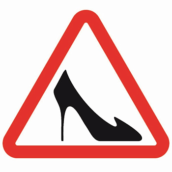 Наклейка автомобильная "Дама за рулем" 150*150 мм Rexant 56-0044